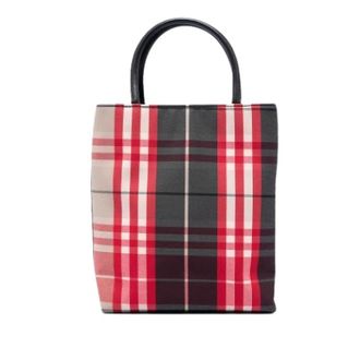 Burberry Pre-owned Vintage Tote - Dames - Vintage Handtas - Veelkleurig - ONE Size - Leer - Vintage