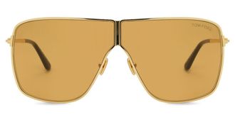 Tom Ford FT1159 HUXLEY 30E Mens Sunglasses Gold Size 68