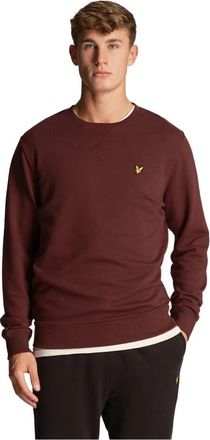 Lyle & Scott Middenlaag Crew Neck Sweatshirt - Heren - Sweatshirts - Bruin - XL - Hoodies & sweatvesten