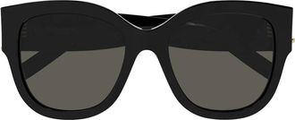 Saint Laurent Sunglasses Sl M95/F 001 Black/Gray Gradient Women