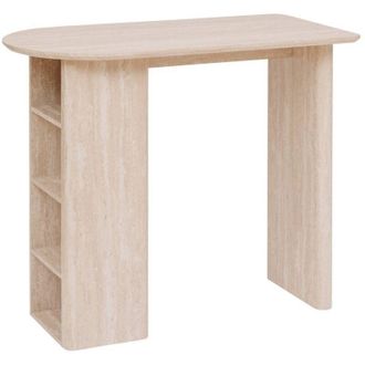 Atmosphera Tavolo da bar anaya beige 120x60cm Atmosphera créateur dintérieur