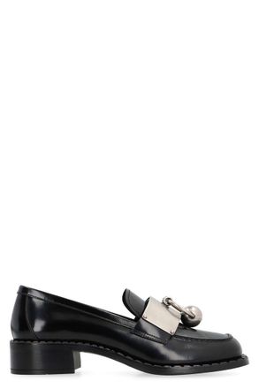 Prada Brushed Leather Loafers
