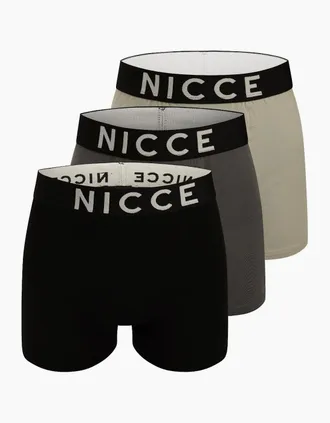 Nicce London Mens Vidaxl 3 Pk Bo - Black - Size: 32/30/31