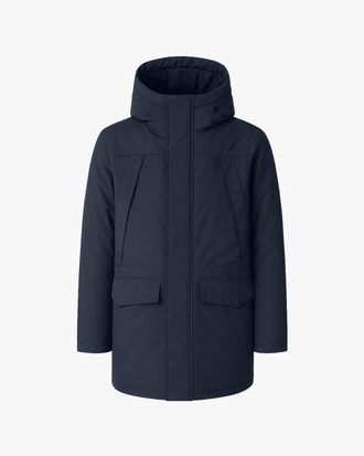 Quartz Co. GRANT | Hooded Down Winter Jacket in True Navy at Nordstrom, Size X-Large