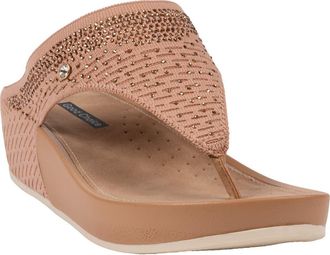 Good Choice Shoes Evanti Wedge Sandal in Tan at Nordstrom Rack, Size 8.5