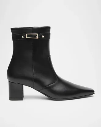 Nero Giardini 50mm Leather Ankle Boots