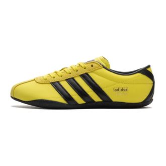 adidas Retrostijl Pure Sulfur Sneakers - Heren - Fitnessschoenen - Geel - 40 2/3 EU - Leer - Fitness