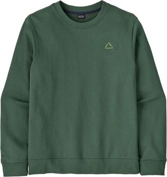 Patagonia Fitz Roy Massif Daily Crew Pullover f&uuml;r Herren | oliv/gr&uuml;n