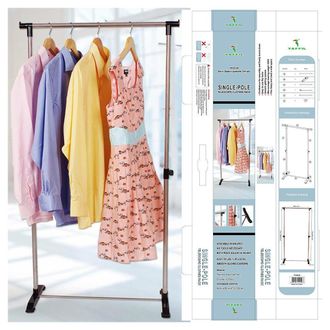 Trade Shop Trade Shop - Soporte De Perchero De Ropa Expedientes Perchas Aparaciones Home Store Yf0119