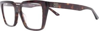 Balenciaga Glasses, female, Brown, Size: 53 MM Optical Frame
