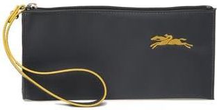 Longchamp Le Pliage Club Flat Wristlet in Gun Metal at Nordstrom Rack