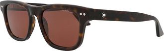 Montblanc Mens Mb0254s 53Mm Sunglasses