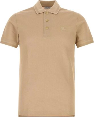 Burberry Polo Shirts, male, Beige, Size: S Cotton Piqu&eacute; Polo Shirt