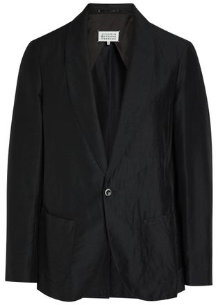 Maison Margiela Cotton-blend Blazer - Dark Blue - 52 (IT52 / XL)