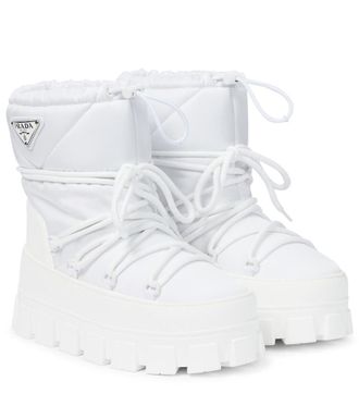 Prada Stivali doposcì con plateau