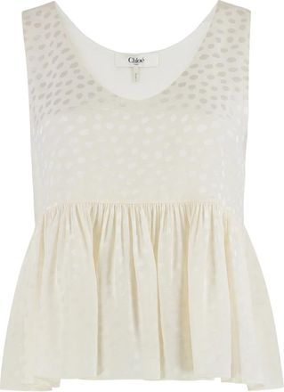 Chlo&eacute; Tops - Dames - Tops zonder mouwen - Wit - XS - Tops