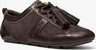 Michael Kors Keely Tassel Suede Trainer