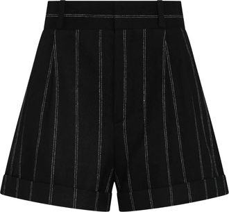 The Mannei Shorts in lana - Nero