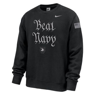 Nike Army Rivalry Club Nike Mens College Pullover Crew in Black | M33234AN25-BLK