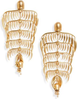 Zimmermann Mira Chandelier Earrings in Gold at Nordstrom