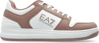 Emporio Armani Sneakers goffrate - Rosa