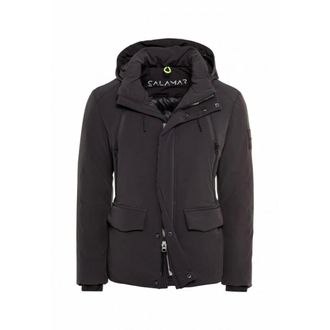 Calamar Menswear Heren, Jassen, Zwart, Maat: XL Polyamide