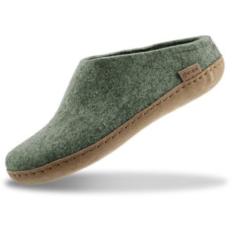 Glerups dk Womens Model B Slip-On Slippers Green 38 EU