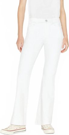 Frame Denim Womens Le Easy Flare Raw Fray Pants In Drizzle