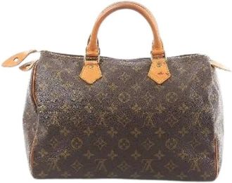 Louis Vuitton Pre-owned Handbags, female, Brown, Size: ONE SIZE Pre-owned Speedy 30
