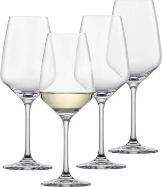 Schott Zwiesel Set Of 4 Tulip Crystal White Wine Glasses