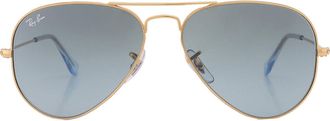 Ray-Ban Aviator Gradient Blue Unisex Sunglasses RB3025 001/3M 55