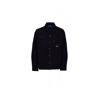 Karl Lagerfeld Heren, Jassen, Zwart, Maat: M Denim