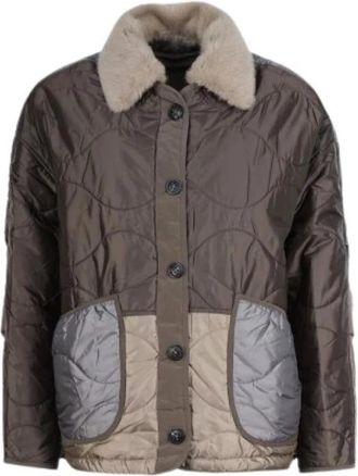 BLONDE No.8 Moore Jas - Dames - Zomerjassen - Bruin - M - Polyester - Jassen