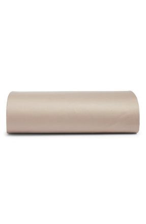 Nordstrom 400 Thread Count Organic Cotton Fitted Sheet in Tan Thread at Nordstrom, Size Queen