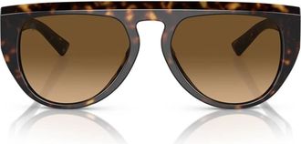 Ferrari Polarized Brown Gradient Pilot Unisex Sunglasses FH2005U 702/M2 56