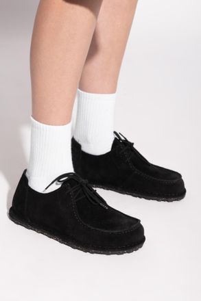 Birkenstock Utti Lace Shoes, Womens, Black