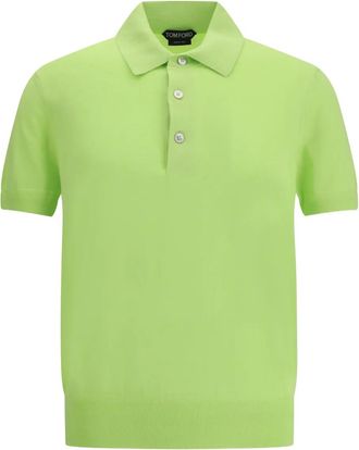 Tom Ford Polo a maniche corte - Verde