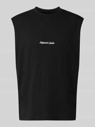 Jack & Jones Jack & Jones T-Shirt mit Stitching in Black, Gr&ouml;&szlig;e XXL
