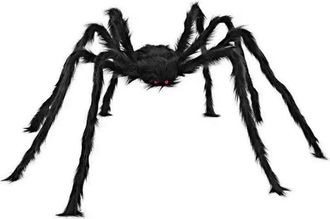 OEM Ragno Gigante Di Halloween Nero 1,25 M, Decorazioni Da Giardino Di Halloween