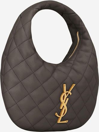 Saint Laurent Womens Handbag Icare Pinecone Nappa Leather Handbags Hand Bags