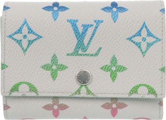 Louis Vuitton Gray Monogram Wallet (Tri-Fold) (Pre-Owned)