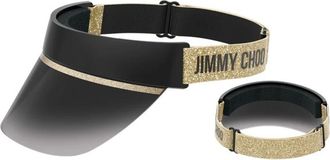 Jimmy Choo London Kap - Dames - Petten - Zwart - 54 CM - Accessoires