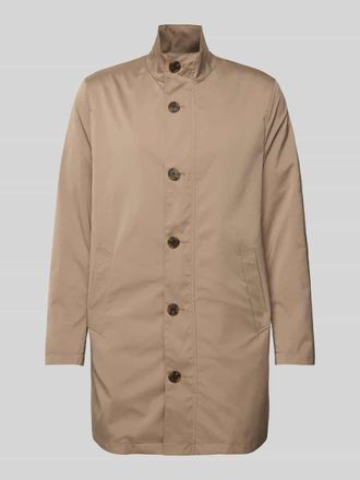 Roy Robson Mantel mit Stehkragen in Beige, Gr&ouml;&szlig;e 48