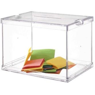 OEM Archivo 2000 6158 Cs Tp Caja Para Dinero En Efectivo Metacrilato Transparente