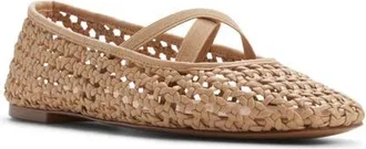 Aldo Cornelia Ballet Flat in Medium Beige at Nordstrom, Size 8.5