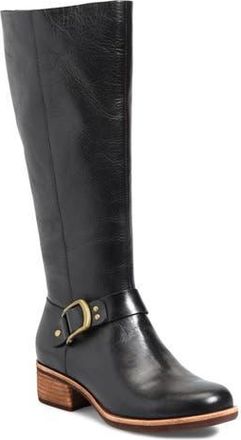 Kork-ease Carli Knee High Boot in Black Leather at Nordstrom Rack, Size 8.5