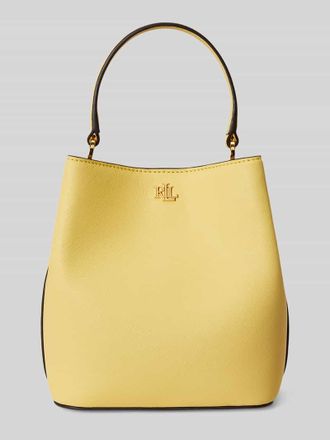Lauren Ralph Lauren Henkeltasche aus reinem Leder in GELB, Gr&ouml;&szlig;e 1