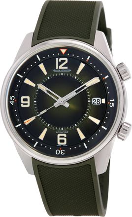 Jaeger-LeCoultre Pre-owned Jaeger LeCoultre Polaris Date Green Dial Mens Watch JLQ906863J