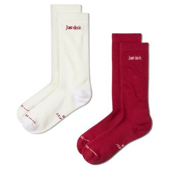Nike Unisex Everyday Elevated Crew Socks (2 Pairs) in Multicolor | IH8594-904