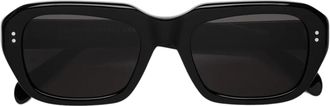 Retro Superfuture Miles Black Rectangular Eyewear
